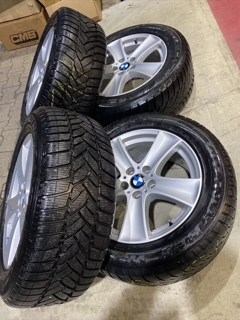 TOP!! BMW X5 E70 ALUFELGEN Styling 209 DUNLOP RSC WINTERREIFEN 255 55 R18 109H