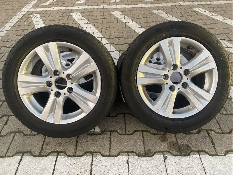 BMW E87 E82 E81 E88 LCI Alufelgen Doppelspeiche 222 RSC SOMMERREIFEN 6779696