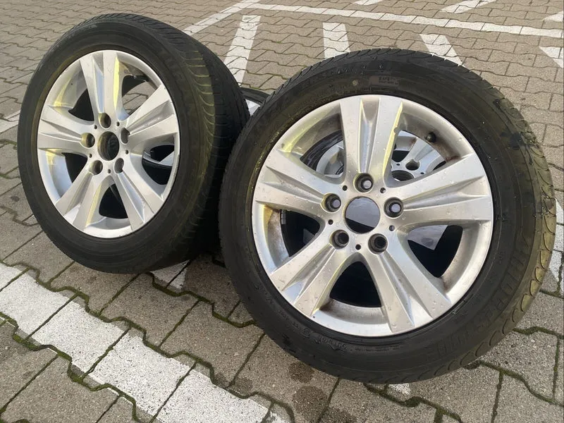 BMW E87 E82 E81 E88 LCI Alufelgen Doppelspeiche 222 RSC SOMMERREIFEN 6779696