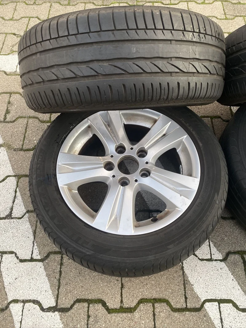 BMW E87 E82 E81 E88 LCI Alufelgen Doppelspeiche 222 RSC SOMMERREIFEN 6779696