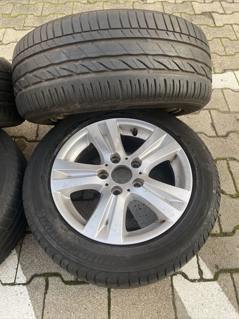 BMW E87 E82 E81 E88 LCI Alufelgen Doppelspeiche 222 RSC SOMMERREIFEN 6779696