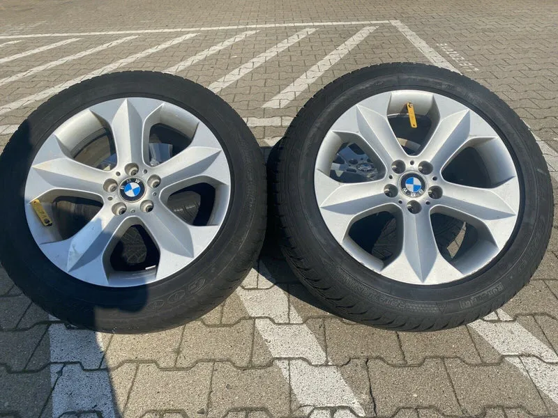 BMW X6 E71 ALUFELGEN STYLING 232 GOODYEAR 255 50 R19 107V RSC WINTERREIFEN 7mm