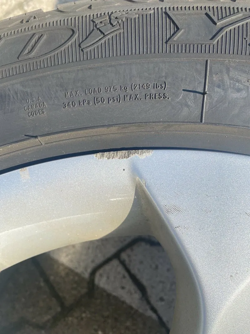 BMW X6 E71 ALUFELGEN STYLING 232 GOODYEAR 255 50 R19 107V RSC WINTERREIFEN 7mm