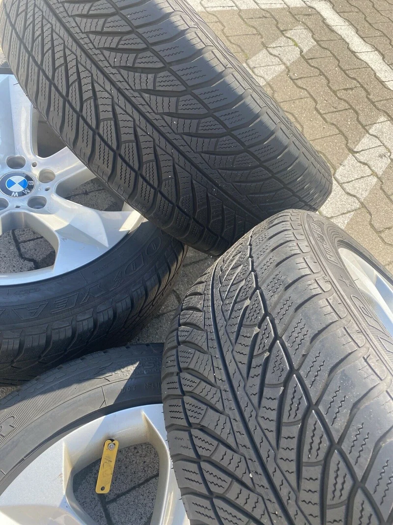 BMW X6 E71 ALUFELGEN STYLING 232 GOODYEAR 255 50 R19 107V RSC WINTERREIFEN 7mm