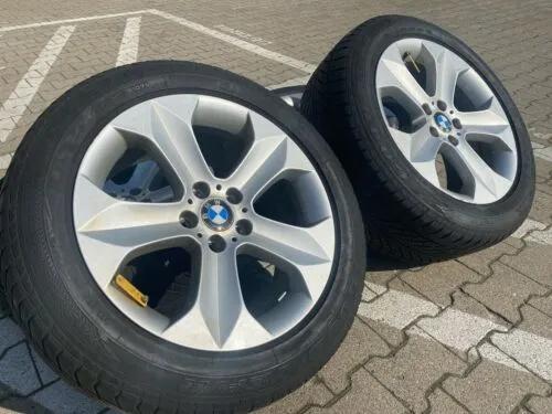 BMW X6 E71 ALUFELGEN STYLING 232 GOODYEAR 255 50 R19 107V RSC WINTERREIFEN 7mm