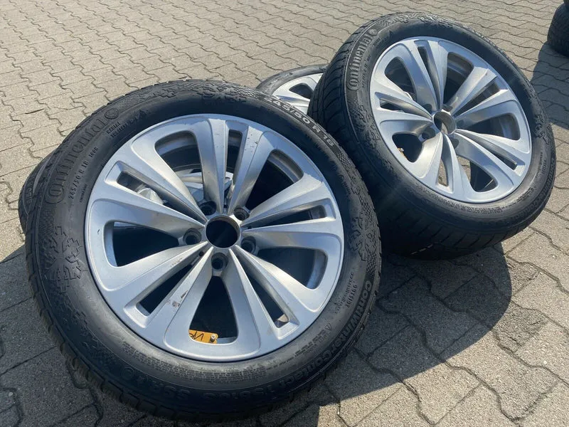 BMW F07 F01 F12 F06 Alufelgen Styling 234 Winterreifen CONTINENTAL RSC 6775403