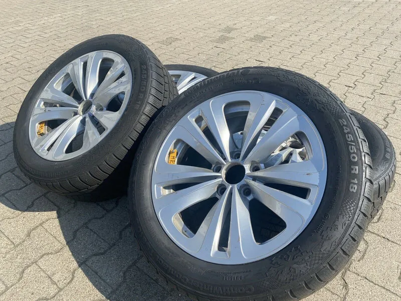 BMW F07 F01 F12 F06 Alufelgen Styling 234 Winterreifen CONTINENTAL RSC 6775403