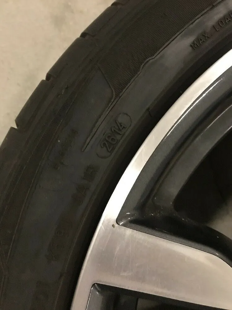 1x BMW X5 F15 X6 F16 ALUFELGE M468 DUNLOP 7846789 SOMMERREIFEN 315 35 R20 110W