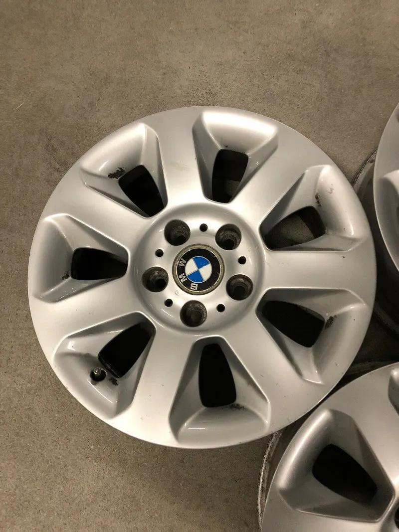 3x Original BMW E60 E61 ALUFELGEN Styling 115 Felgen 7x16 TN 6758774