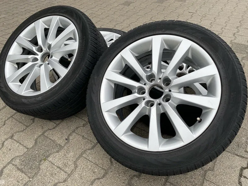 BMW F10 F11 F12 F06 Style 328 Alufelgen WINTERREIFEN 245 45 R18 100V 6790173