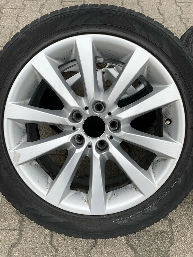 BMW F10 F11 F12 F06 Style 328 Alufelgen WINTERREIFEN 245 45 R18 100V 6790173