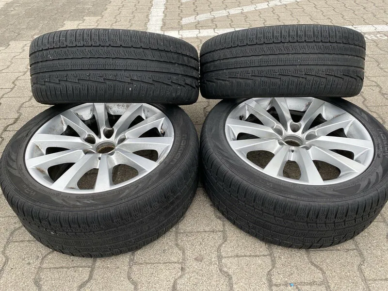 BMW F10 F11 F12 F06 Style 328 Alufelgen WINTERREIFEN 245 45 R18 100V 6790173