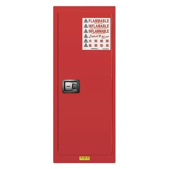 Schrank zur Aufbewahrung von Aerosolmaterialien und Farbe 22 Gallonen JKBOX Rot