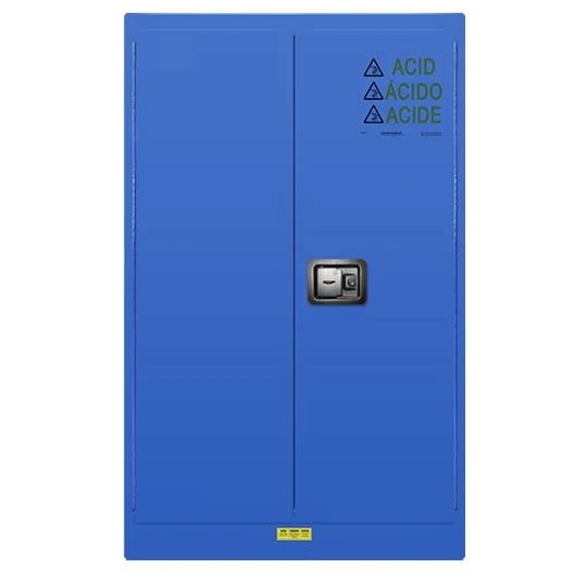 Schrank zur Aufbewahrung von ätzenden Materialien 60 Gallonen JKBOX Blue