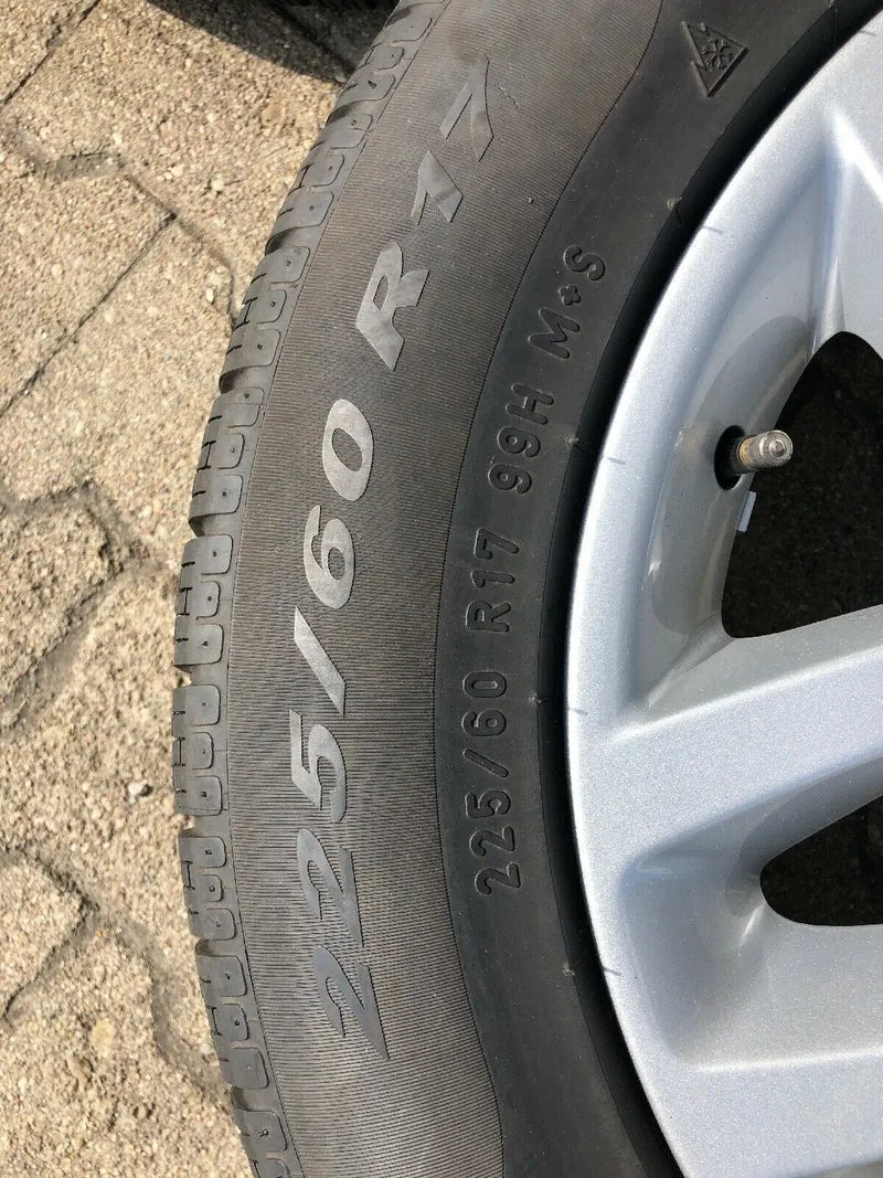 BMW X3 F25 X4 F26 ALUFELGEN WINTERREIFEN 305 STYLING 225 60 R17 99H 6787576 RSC