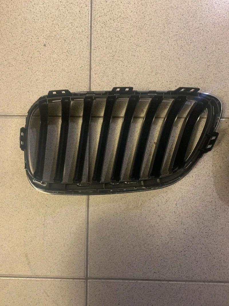 BMW 2er F22 F23 Sport Chrome Schwarz Gitter Nieren 7295523 7295524