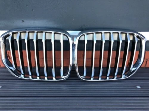 BMW X5 G05 M Ziergitter Nieren 7454887 Cerium Grey Speichen 7545888
