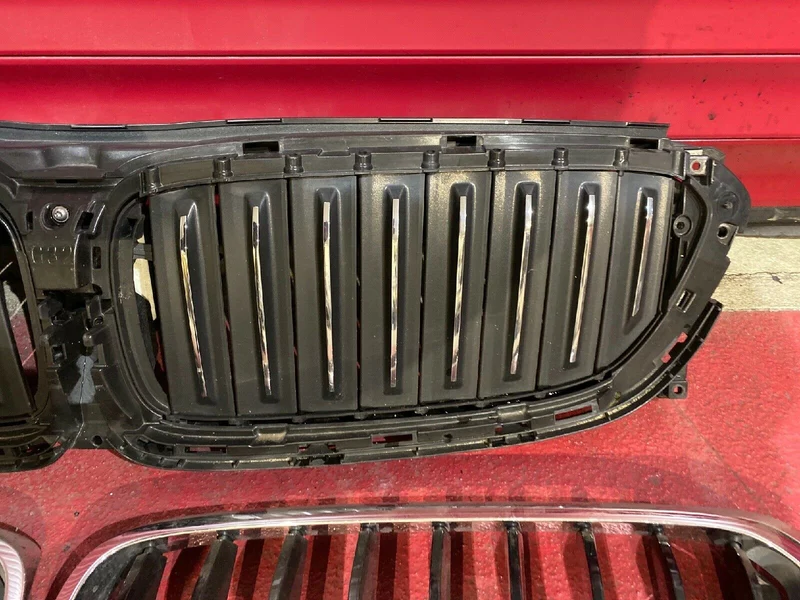 BMW G32 Klappensteuerung 7497777 NEUE Ziergitter Gitter GLANZSPEICHE Vorderwand