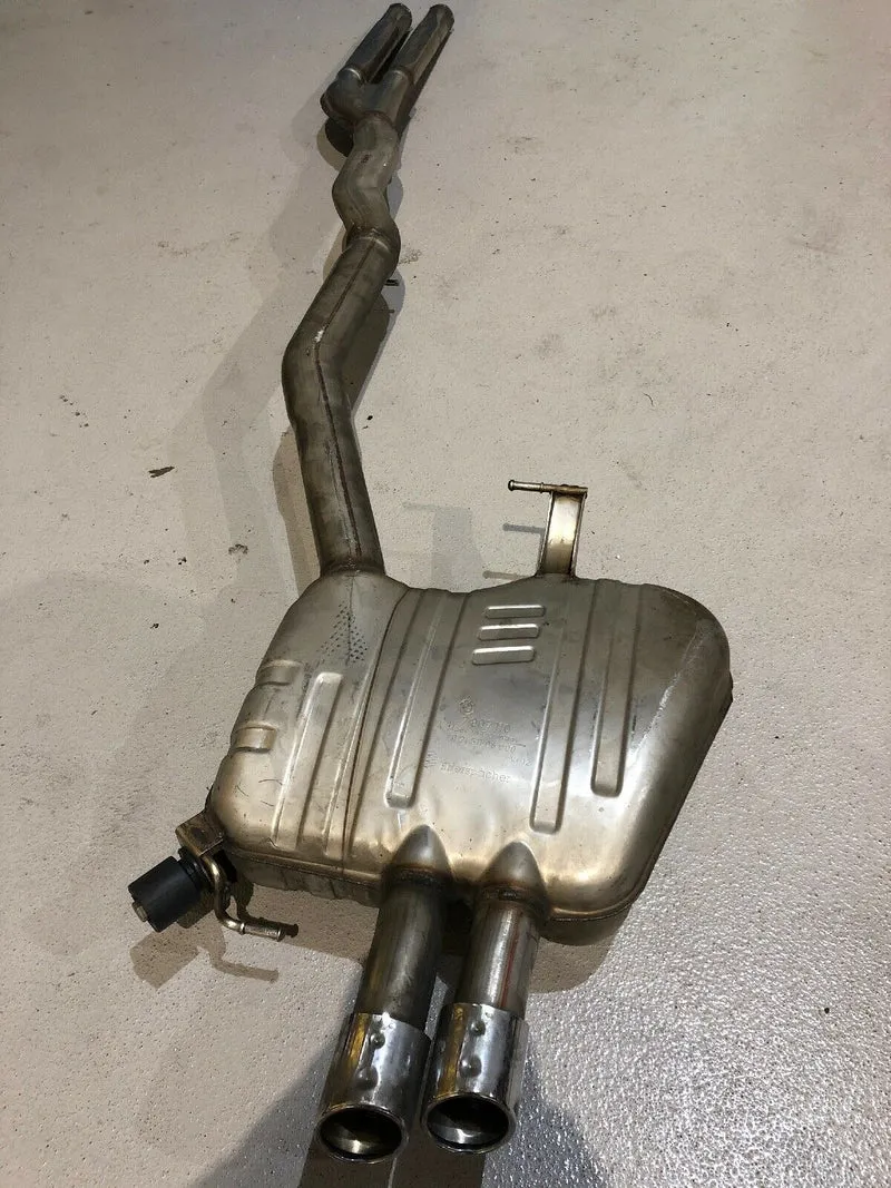 ORIGINAL BMW F10 F11 F07 Diesel Auspuff Endschalldämpfer Auspuffanlage 7807110