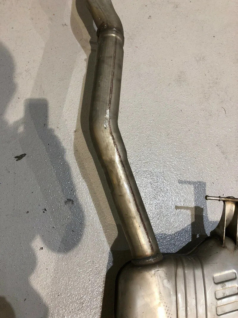 ORIGINAL BMW F10 F11 F07 Diesel Auspuff Endschalldämpfer Auspuffanlage 7807110