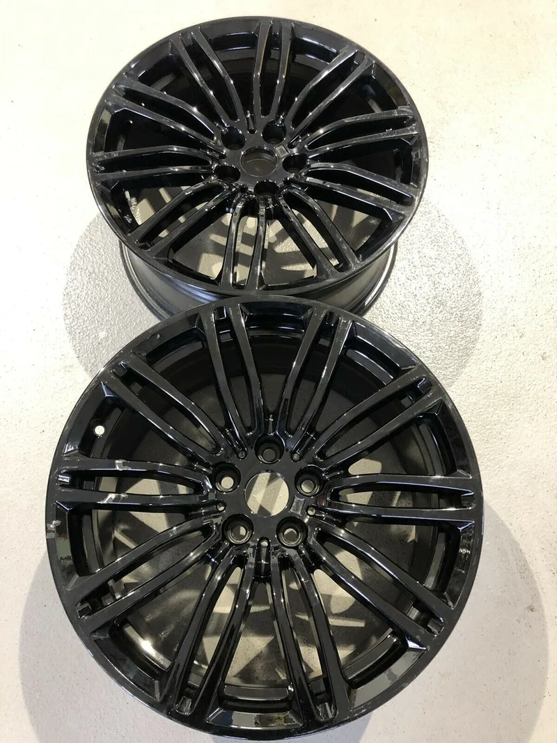2x ORIGINAL BMW G30 G31 M664 Alufelgen BLACK 7856926 HA 7856925 VA M 664 M PAKET