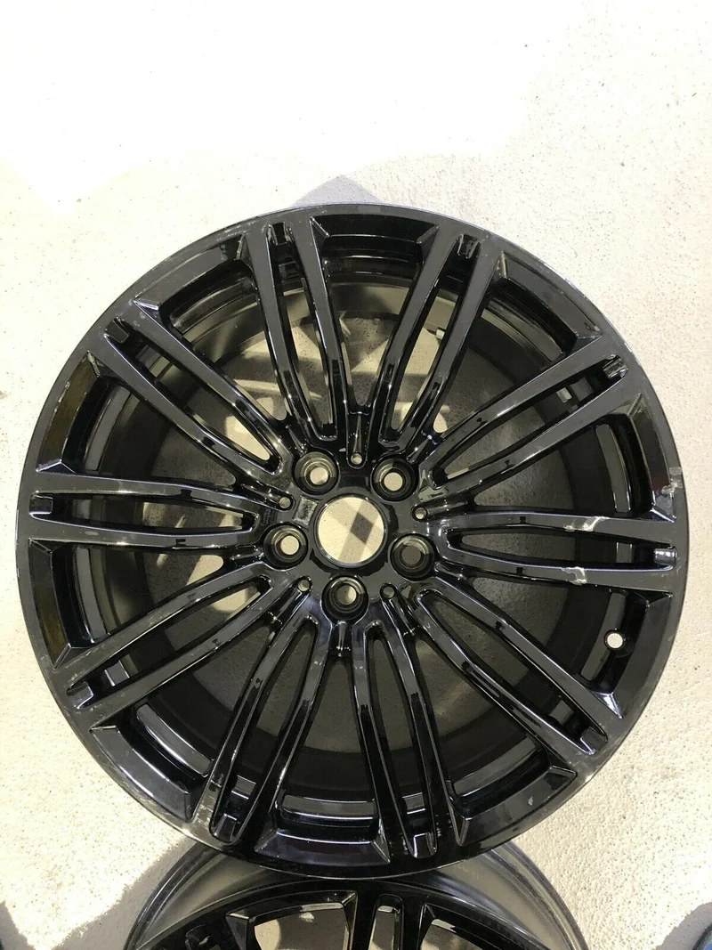 2x ORIGINAL BMW G30 G31 M664 Alufelgen BLACK 7856926 HA 7856925 VA M 664 M PAKET