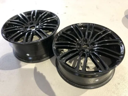 2x ORIGINAL BMW G30 G31 M664 Alufelgen BLACK 7856926 HA 7856925 VA M 664 M PAKET