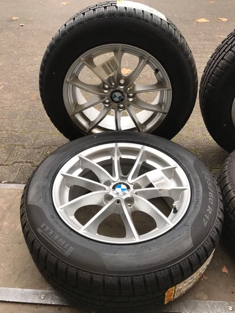 NEUE BMW X3 F25 X4 F26 ALUFELGEN WINTERREIFEN V Speiche 304 m 225 60 R17 99H TOP