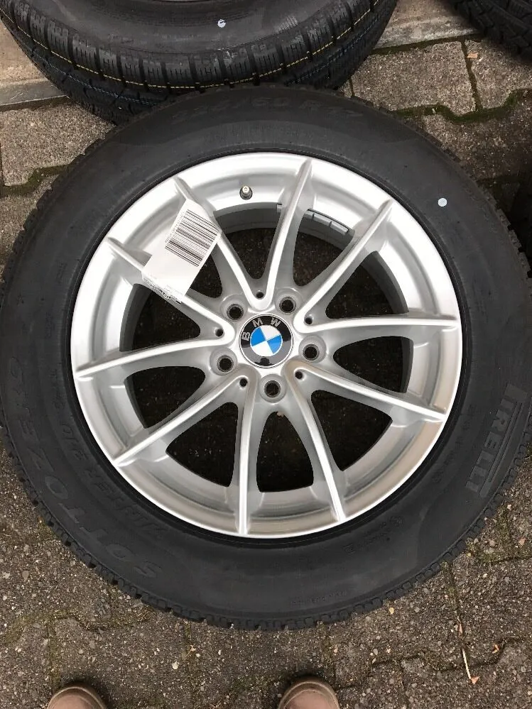 NEUE BMW X3 F25 X4 F26 ALUFELGEN WINTERREIFEN V Speiche 304 m 225 60 R17 99H TOP