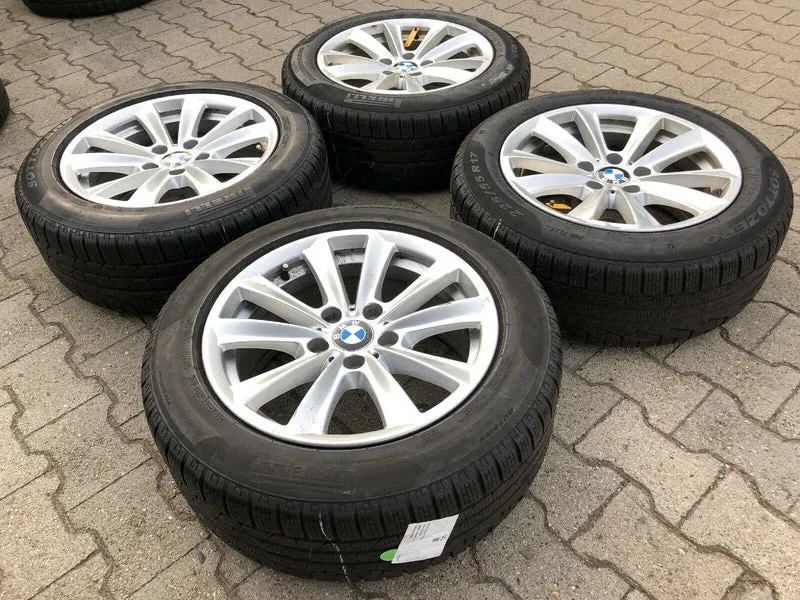 BMW F10 F11 F06 F12 V Speiche 236 Alufelgen Winterreifen 225 55 R17 97H PIRELLI