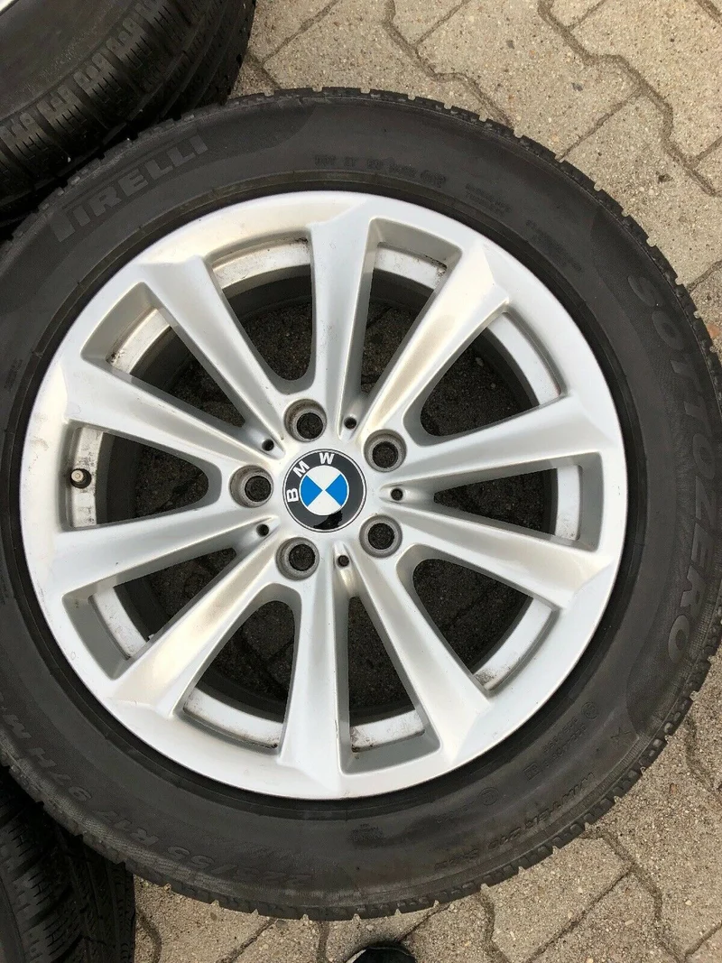 BMW F10 F11 F06 F12 V Speiche 236 Alufelgen Winterreifen 225 55 R17 97H PIRELLI