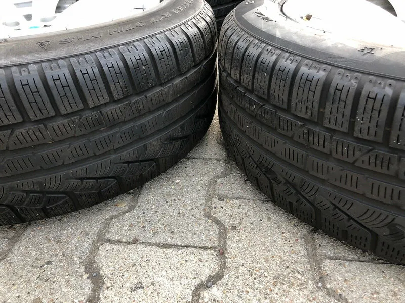BMW F10 F11 F06 F12 V Speiche 236 Alufelgen Winterreifen 225 55 R17 97H PIRELLI