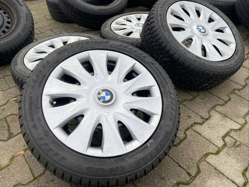 ORIGINAL BMW F20 F21 F22 WINTERREIFEN 195 55 R16 87H BRIDGESTONE RADKAPPEN