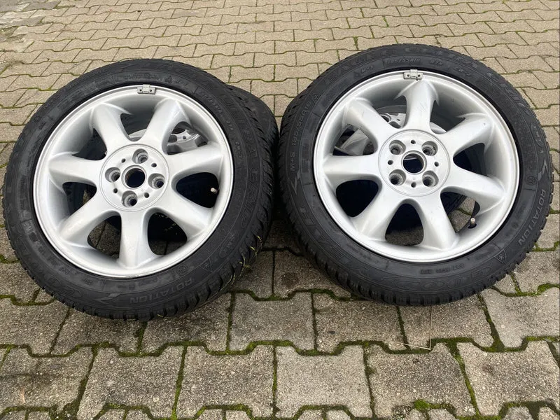 MINI COOPER R56 R50 ALUFELGEN Spoke 94 WINTERREIFEN RSC 195 55 R16 87H 6775684