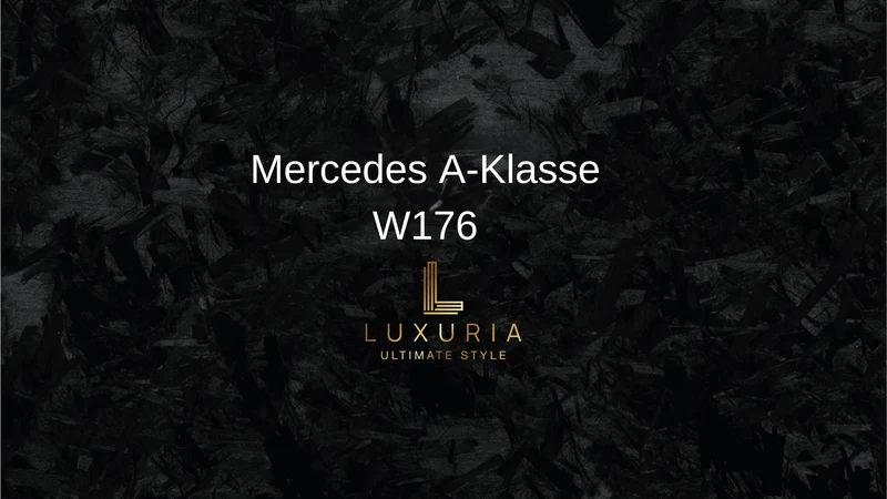 Ambientebeleuchtung für Mercedes A-Klasse (W176) 64 Farben inkl. Einbau (Nachrüstung)