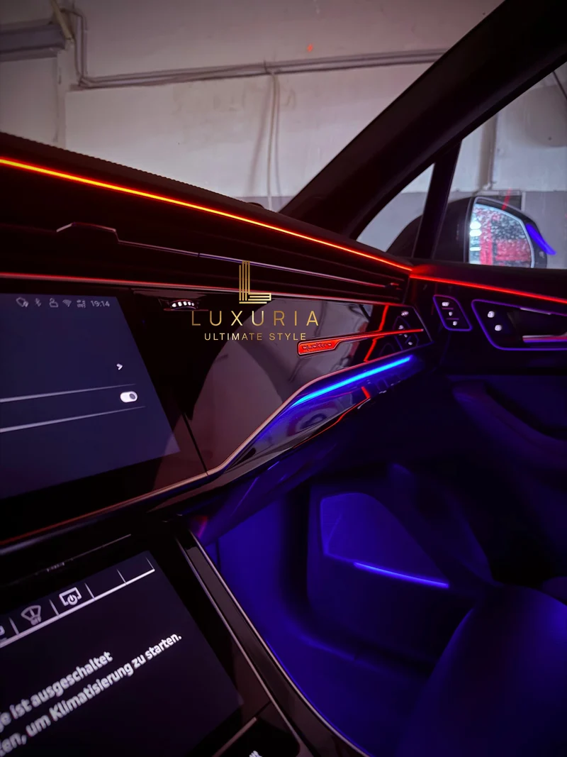 Ambientebeleuchtung für Audi Q8 SQ8 RSQ8 (4M/F1) inkl. Einbau (Nachrüstung)