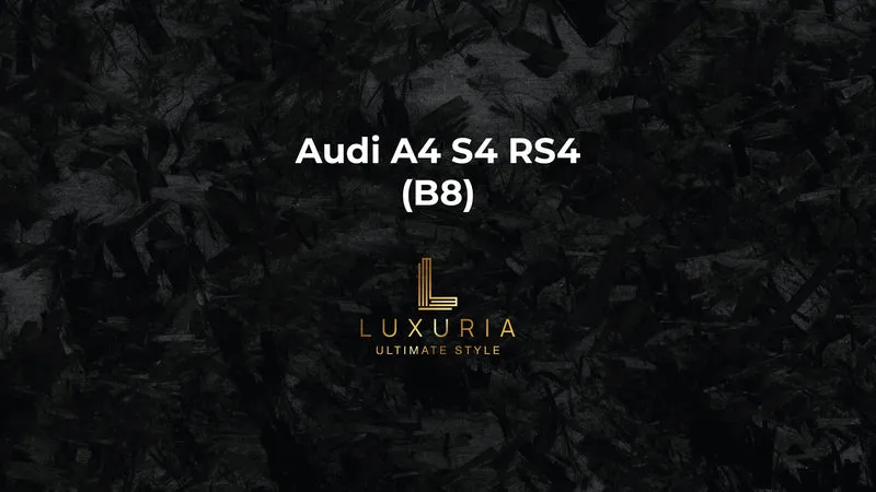 Ambientebeleuchtung für Audi A4 S4 RS4 (B8/8K) inkl. Einbau (Nachrüstung)