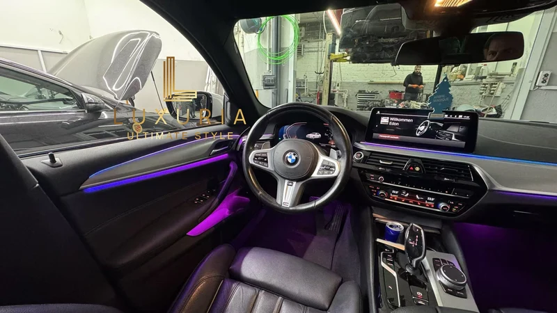 Ambientebeleuchtung für BMW 5er (G30 G31) inkl. Einbau (Nachrüstung)