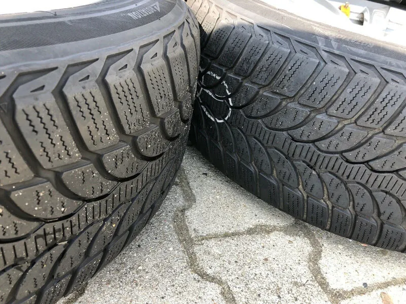 BMW F10 F11 V Speiche 236 Alufelgen RSC BRIDGESTONE WINTERREIFEN 225 55 R17 97H