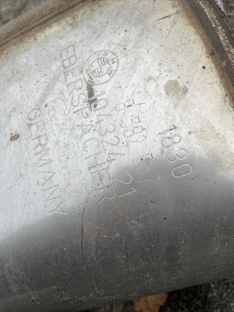ORIGINAL BMW 7er G11 G12 AUSPUFF Endschalldämpfer 8582057