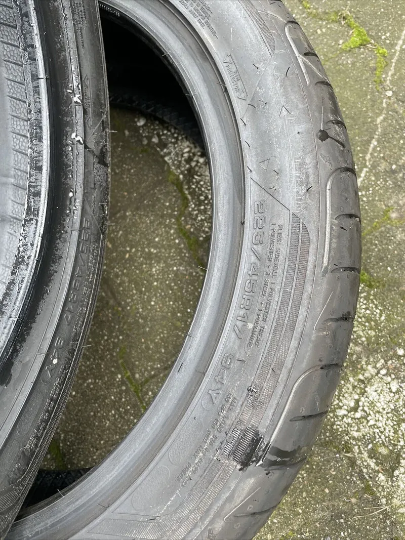 4x NEUW. GOODYEAR EAGLE F1 ASYMMETRIC 3 Sommerreifen 225 45 R17 94Y DOT0821 XL