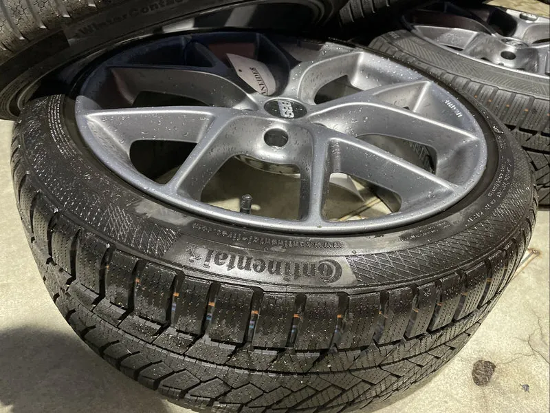 BBS SR16 Alufelgen WINTERREIFEN 225 40 R18 92V XL AUDI 8V 8J 0345134 KBA 49585