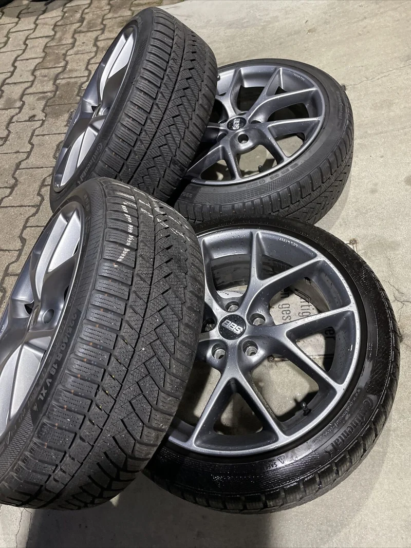 BBS SR16 Alufelgen WINTERREIFEN 225 40 R18 92V XL AUDI 8V 8J 0345134 KBA 49585