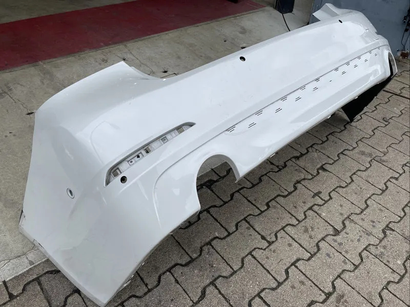 BMW G30 LIMOUSINE Basis Stoßstange PDC PARKASSISTENT HINTEN MINERALWEISS 7387294