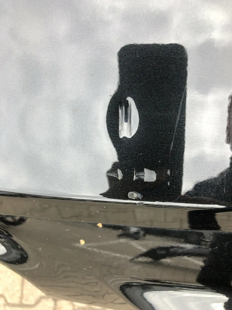 ORIGIN. BMW G30 5er LIMOUSINE Basis Stoßstange PDC HINTEN BLACK SAPPHIRE 7387294