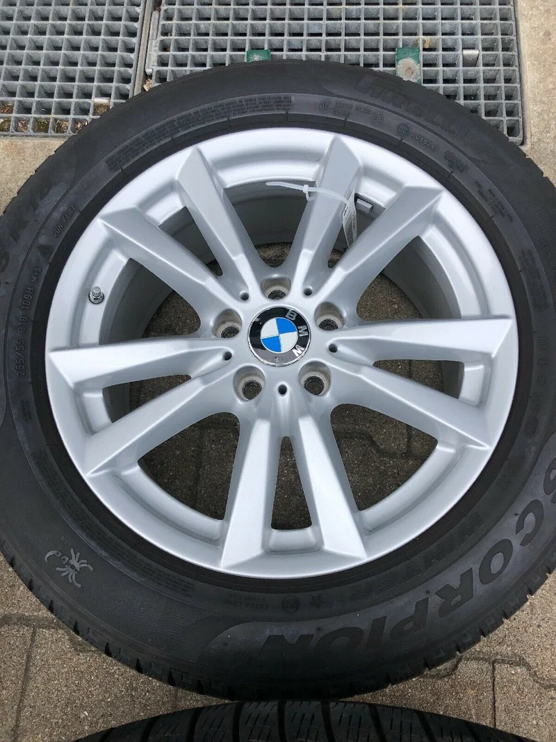 BMW X5 F15 ALUFELGEN STYLE 446 PIRELLI WINTERREIFEN 255 55 R18 109W RDCI 6853952