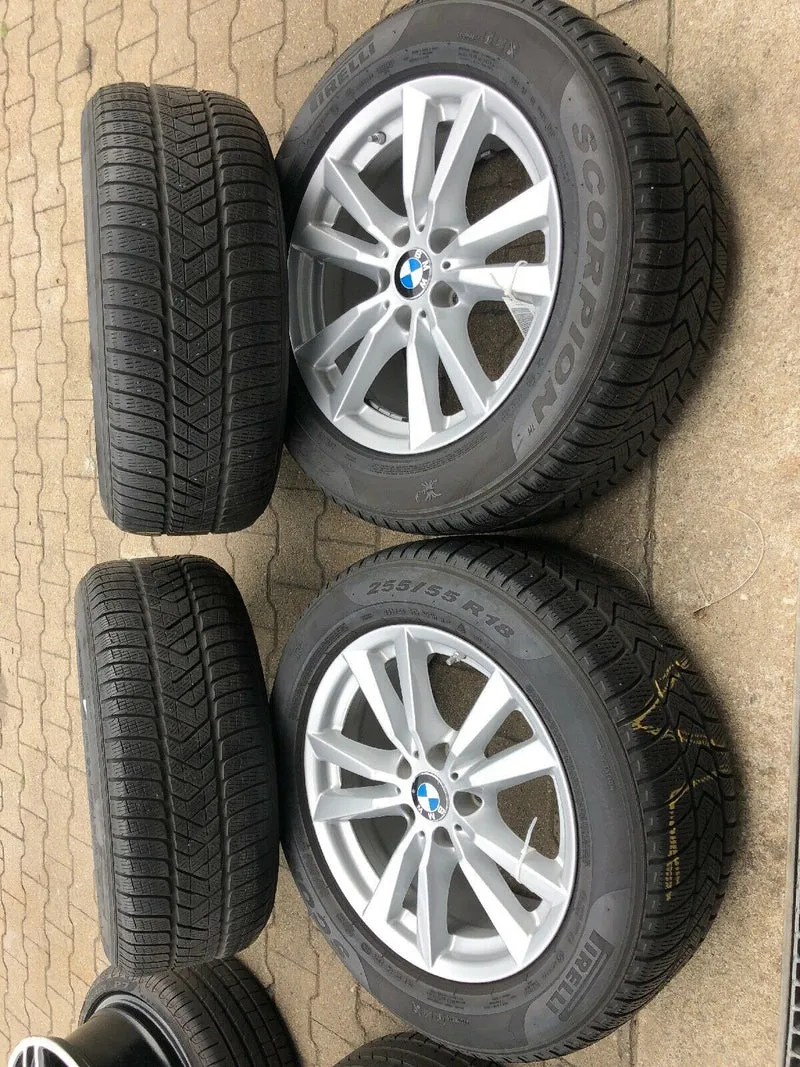 BMW X5 F15 ALUFELGEN STYLE 446 PIRELLI WINTERREIFEN 255 55 R18 109W RDCI 6853952