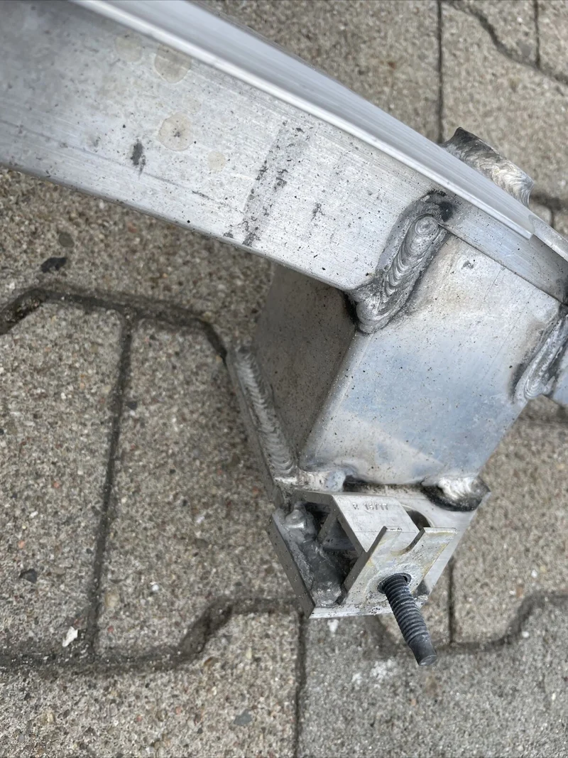 ORIGINAL BMW G11 G12 M Paket Querträger Träger Stoßstange hinten 7377217