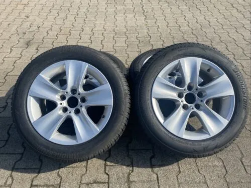 BMW F10 F12 Styling 327 Alufelgen WINTERREIFEN BRIDGEST. 225 55 R17 101V 6790172