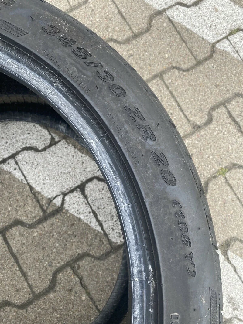 1x FERRARI SOMMERREIFEN 345 30 ZR20 106Y Pirelli P ZERO CORSA F ASIMMETRICO 2